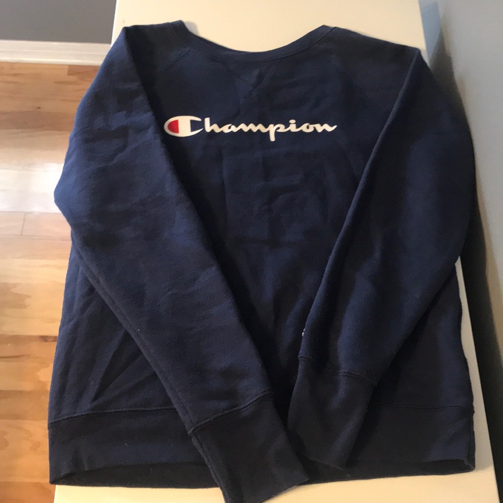 Champion Navy Sweatshirt